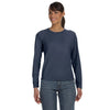 Comfort Colors Women's Denim 5.4 Oz. Long-Sleeve T-Shirt