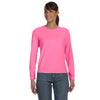 Comfort Colors Women's Raspberry 5.4 Oz. Long-Sleeve T-Shirt