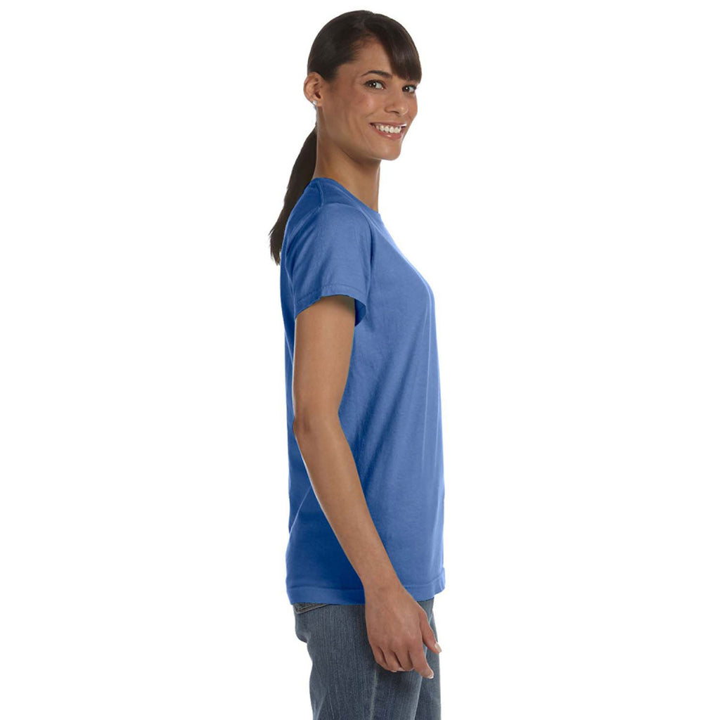 Comfort Colors Women's Flo Blue 5.4 Oz. T-Shirt