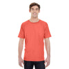Comfort Colors Men's Neon Red Orange 4.8 Oz. T-Shirt