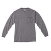 Comfort Colors Men's Graphite 6.1 Oz. Long-Sleeve Pocket T-Shirt