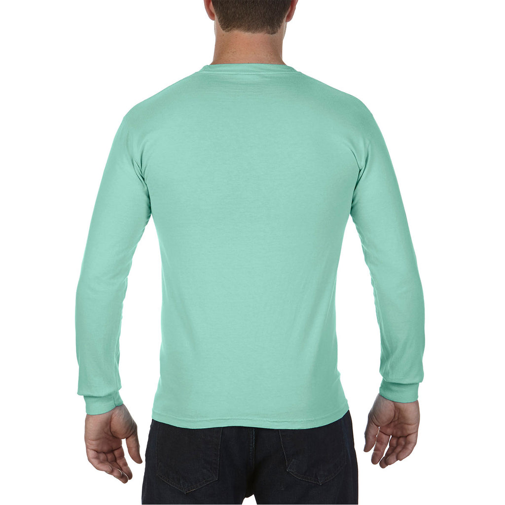 Comfort Colors Men's Island Reef 6.1 Oz. Long-Sleeve Pocket T-Shirt
