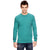 Comfort Colors Men's Seafoam 6.1 Oz. Long-Sleeve Pocket T-Shirt