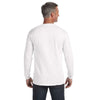 Comfort Colors Men's White 6.1 Oz. Long-Sleeve Pocket T-Shirt