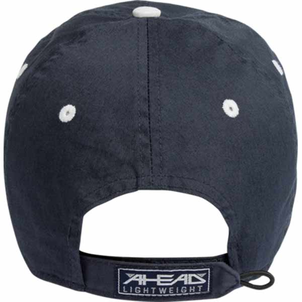 AHEAD Navy Lightweight Solid Contrast Stitch Cap
