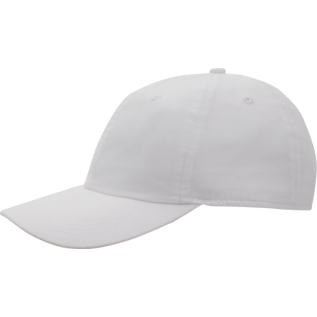 AHEAD White Lightweight Cotton Solid Cap