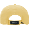 AHEAD Soft Yellow Lightweight Cotton Solid Cap