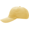AHEAD Soft Yellow Lightweight Cotton Solid Cap