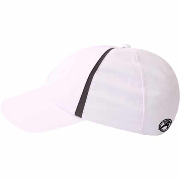 AHEAD Textured White/Grey Poly Active Sport Cap