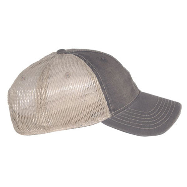 AHEAD Storm/Tan Tea Stained Mesh Back Cap