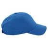 AHEAD Cobalt/White Textured Poly Solid Cap