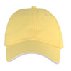 AHEAD Gold Finch/White Textured Poly Solid Cap