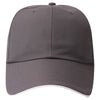 AHEAD University Grey/White Textured Poly Solid Cap