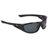 Coleman Matte Black/Blue Badlands Sunglass with Case and Microfiber Pouch