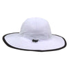 Ahead White/Black The Player Sun Hat