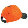 Port Authority Orange Blaze/Mossy Oak Safety Cap with Camo Brim