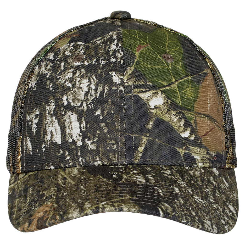 Port Authority Mossy Oak New Break-Up Pro Camouflage Series Cap with Mesh Back