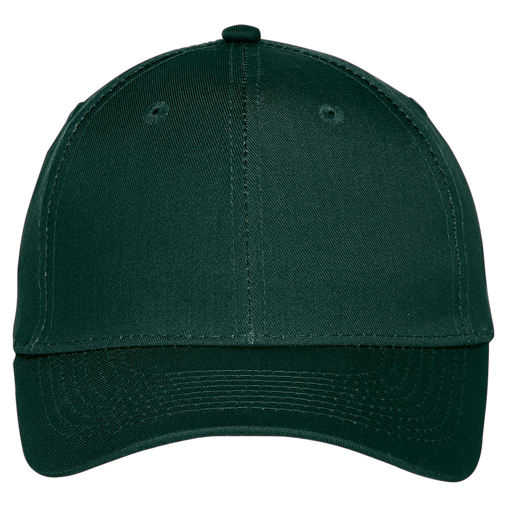 Port Authority Dark Green Uniforming Twill Cap