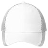 Port Authority White/Black Two-Color Mesh Back Cap