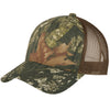 Port Authority Mossy Oak New Break Up/Brown Structured Camouflage Mesh Back Cap