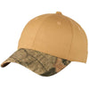 Port Authority Tan/Mossy Oak Break Up Country Twill Cap with Camouflage Brim