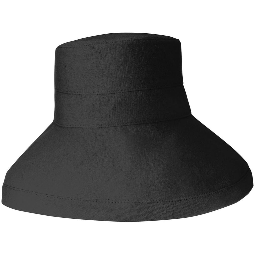 Port Authority Women's Black Sun Hat