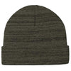 Port Authority Olive Green Heather Knit Cuff Beanie