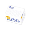 Post-It White Custom Printed Rectangle Notes Cube