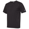 Champion Men's Black Garment Dyed Short Sleeve T-Shirt