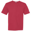 Champion Men's Crimson Garment Dyed Short Sleeve T-Shirt