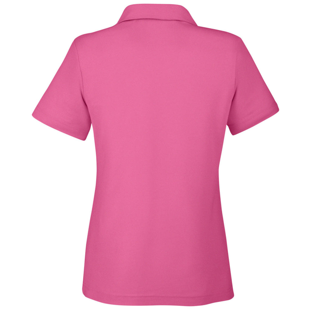 Core 365 Women's Charity Pink Fusion ChromaSoft Pique Polo