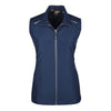 Core 365 Women's Classic Navy/Carbon Techno Lite Unlined Vest