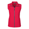 Core 365 Women's Classic Red/Carbon Techno Lite Unlined Vest