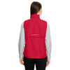 Core 365 Women's Classic Red/Carbon Techno Lite Unlined Vest