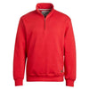 Landway Men's Red Rockridge 1/2 Zip Cotton Sweatshirt