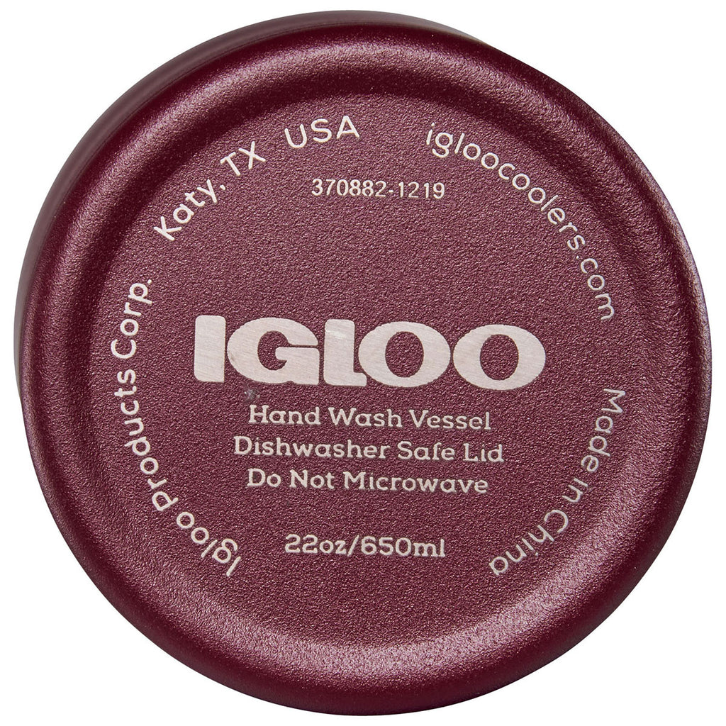 Igloo Burgundy 22 oz. Vacuum Insulated Tumbler