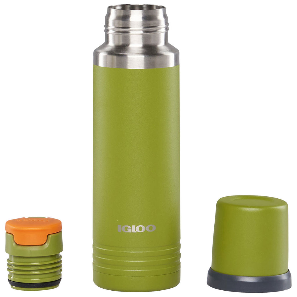 Igloo Olive 20 oz. Vacuum Insulated Flask