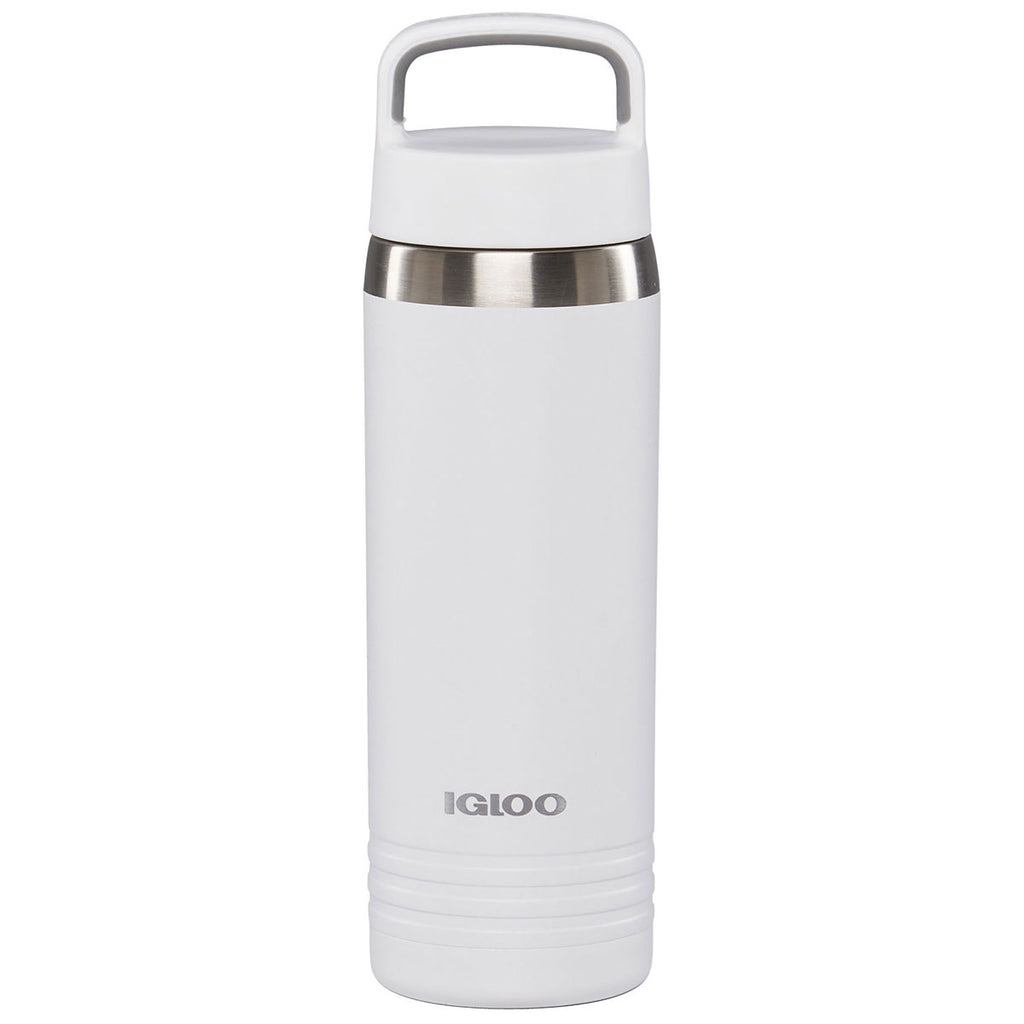 Igloo White 24 oz. Vacuum Insulated Bottle
