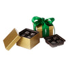 The 1919 Candy Company Yellow Gift Box 8 pcs Dark Chocolate Meltaways with Ribbon