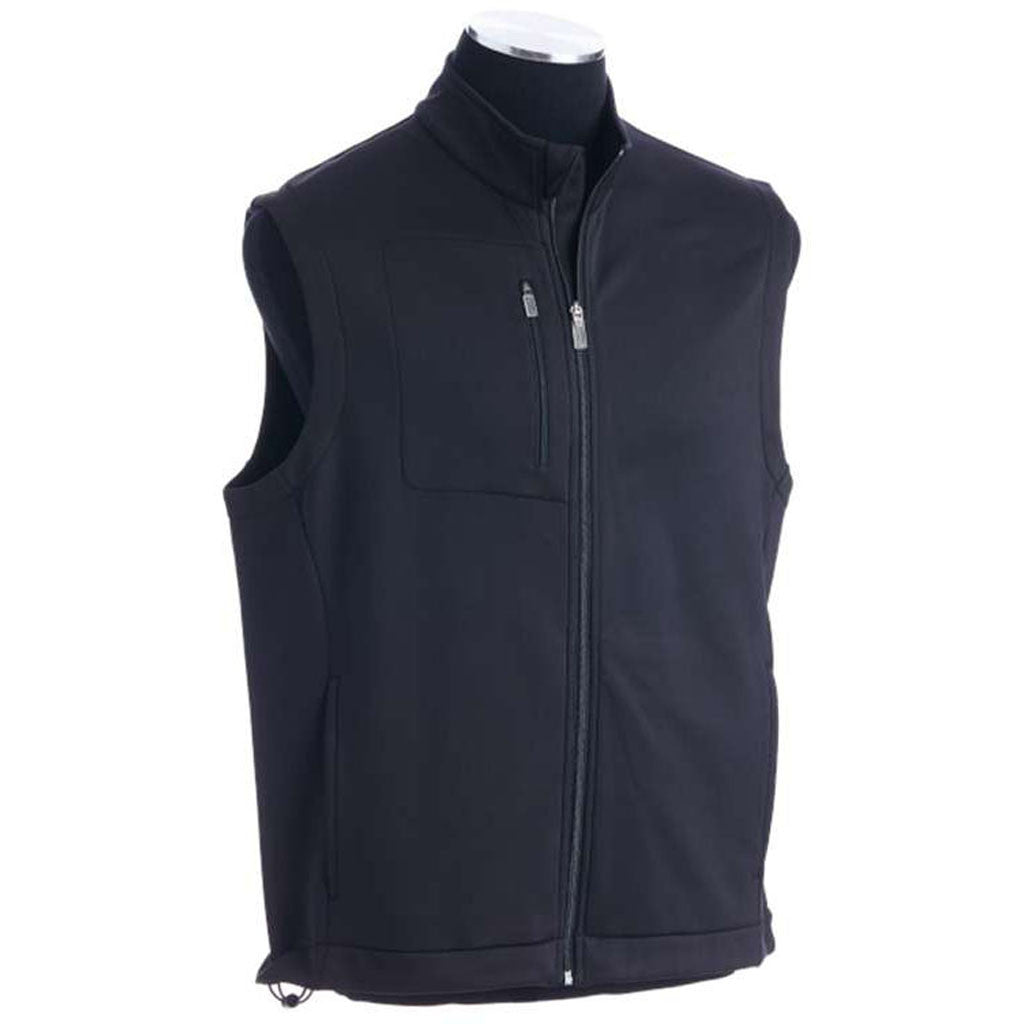 Callaway Men's Black Full-Zip Fleece Vest