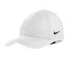 Nike White Featherlight Cap