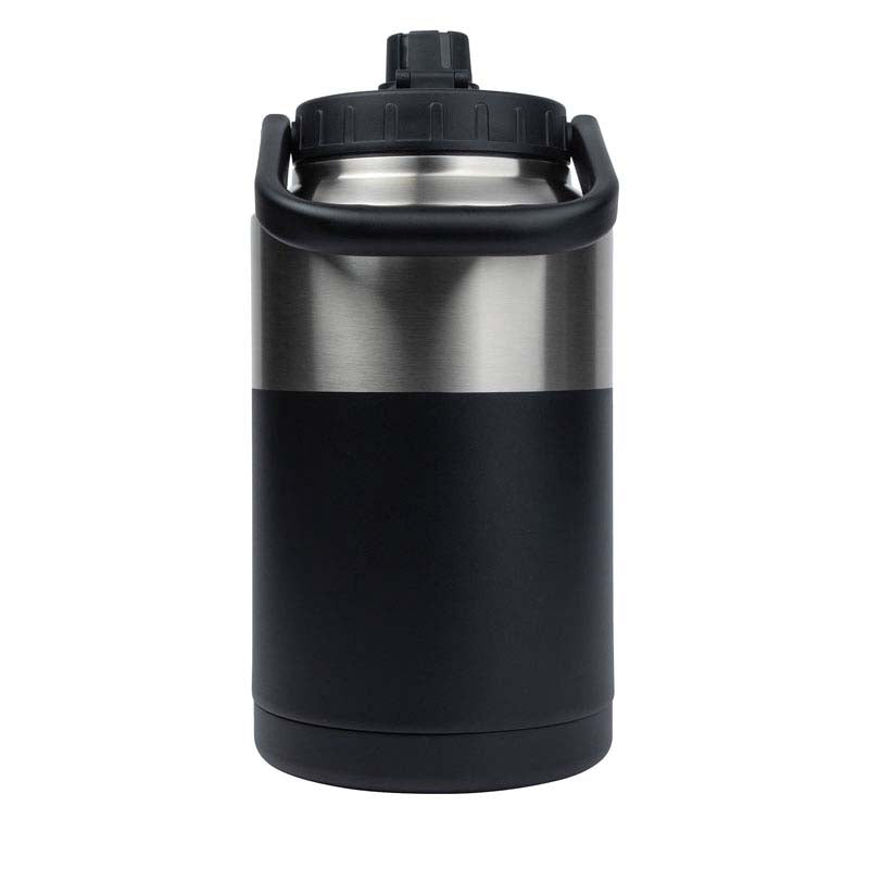 Eddie Bauer Black Hercules 1 Gallon / 128 oz. Vacuum Insulated Jug