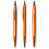 BIC Orange Clear Clics Pen