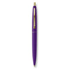 Koozie Group Purple Clic Gold Pen
