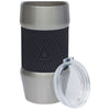 Manna Black 20 oz. Renegade Stainless Steel Tumbler with Silicone Grip