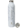 Manna White 20 oz. Retro Stainless Steel Water Bottle
