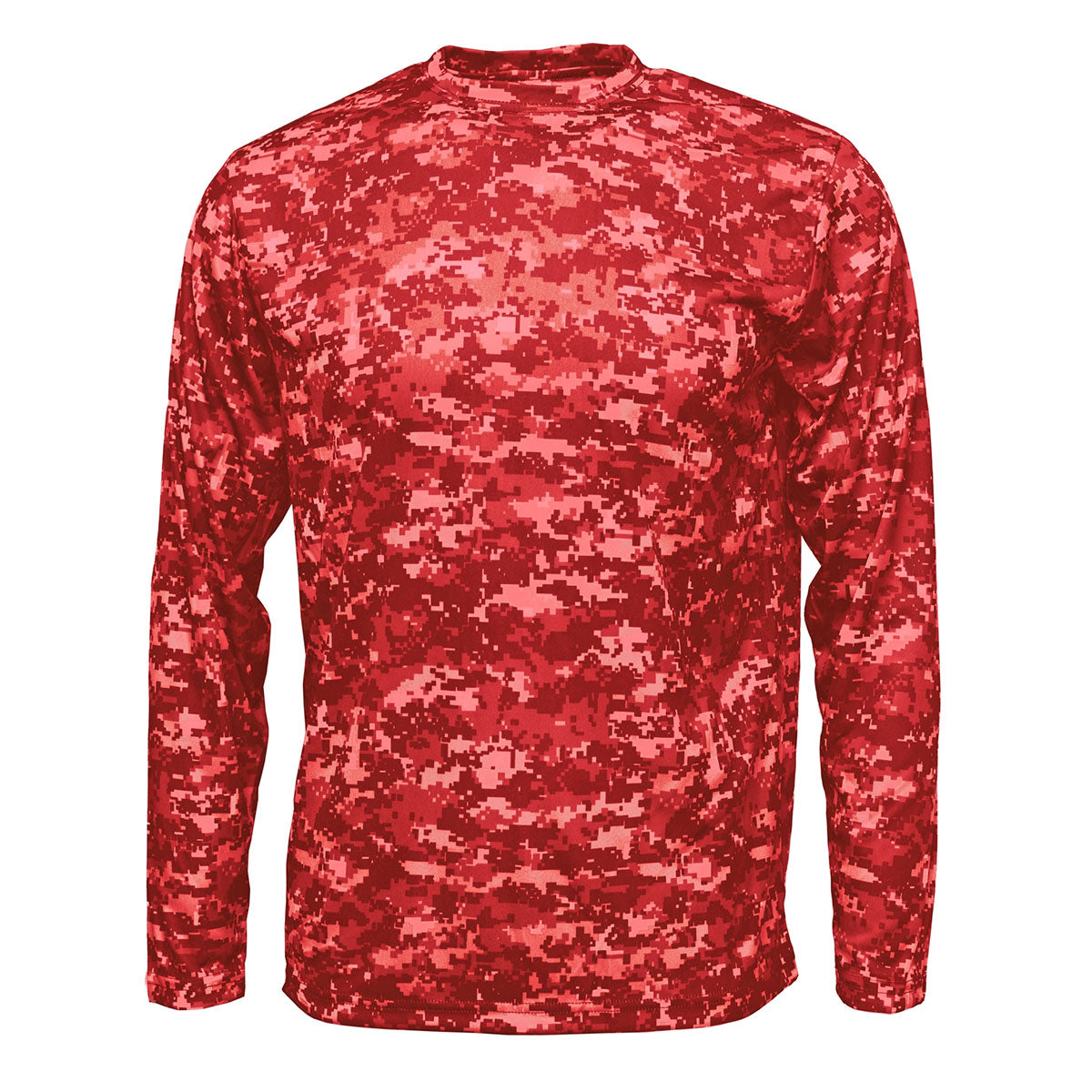 Custom Red Digital Camo Jersey