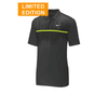 Nike Men's Dark Smoke Grey Dry Vapor Fog Print Polo