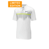 Nike Men's White Dry Vapor Fog Print Polo