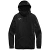 Nike Men's Team Black Therma-FIT Pullover Fleece Hoodie